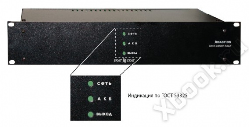 СКАТ-1200И7 Rack вид спереди