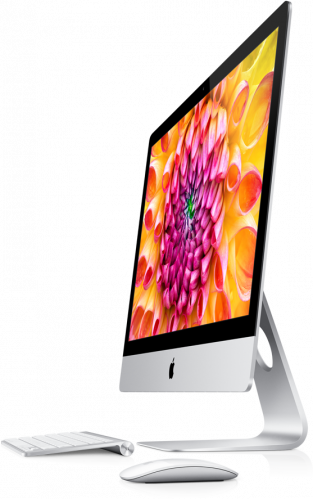 Apple iMac 21.5 MD093RS/A NEW LATE 2012 вид боковой панели
