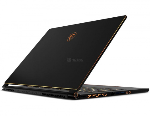 Игровой мощный ноутбук MSI GS65 8SG-088RU Stealth 9S7-16Q411-088 вид боковой панели