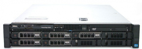 Dell R530 E5-2683v3 вид сбоку