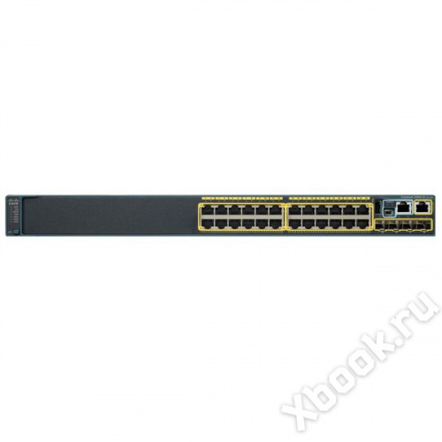 Cisco WS-C2960S-24TS-L вид спереди