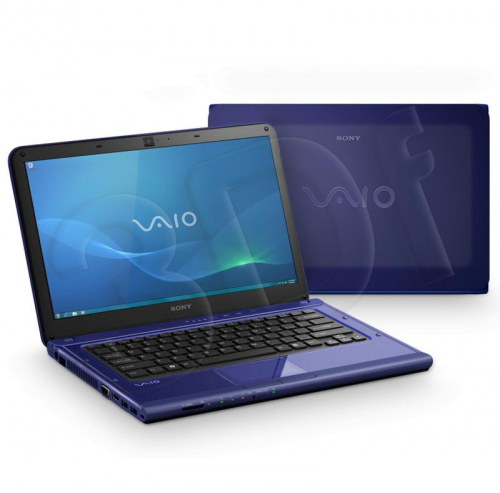 Sony VAIO VPC-CA3S1R/L Синий вид спереди